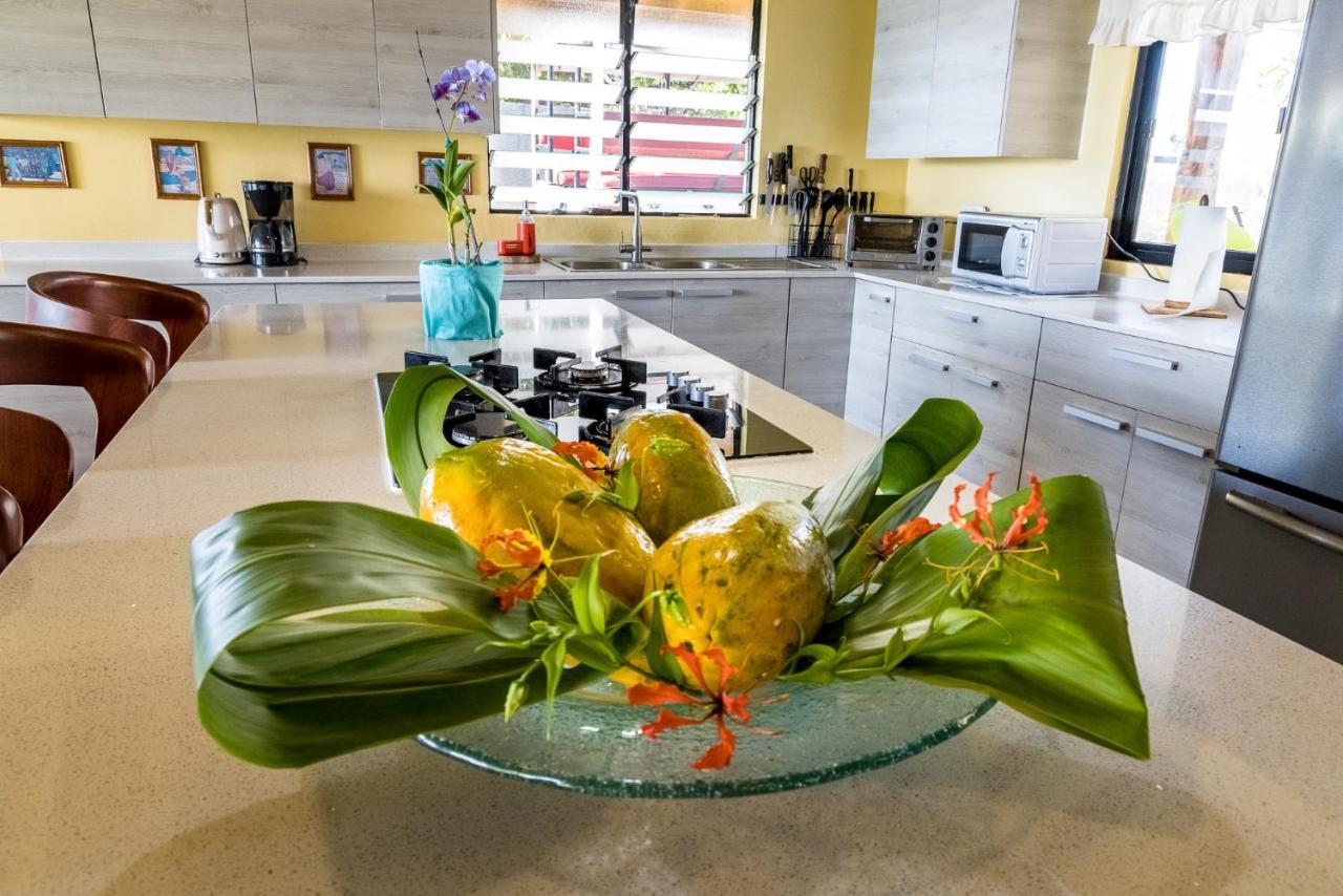 Fare Manava Villa Bora Bora Luaran gambar